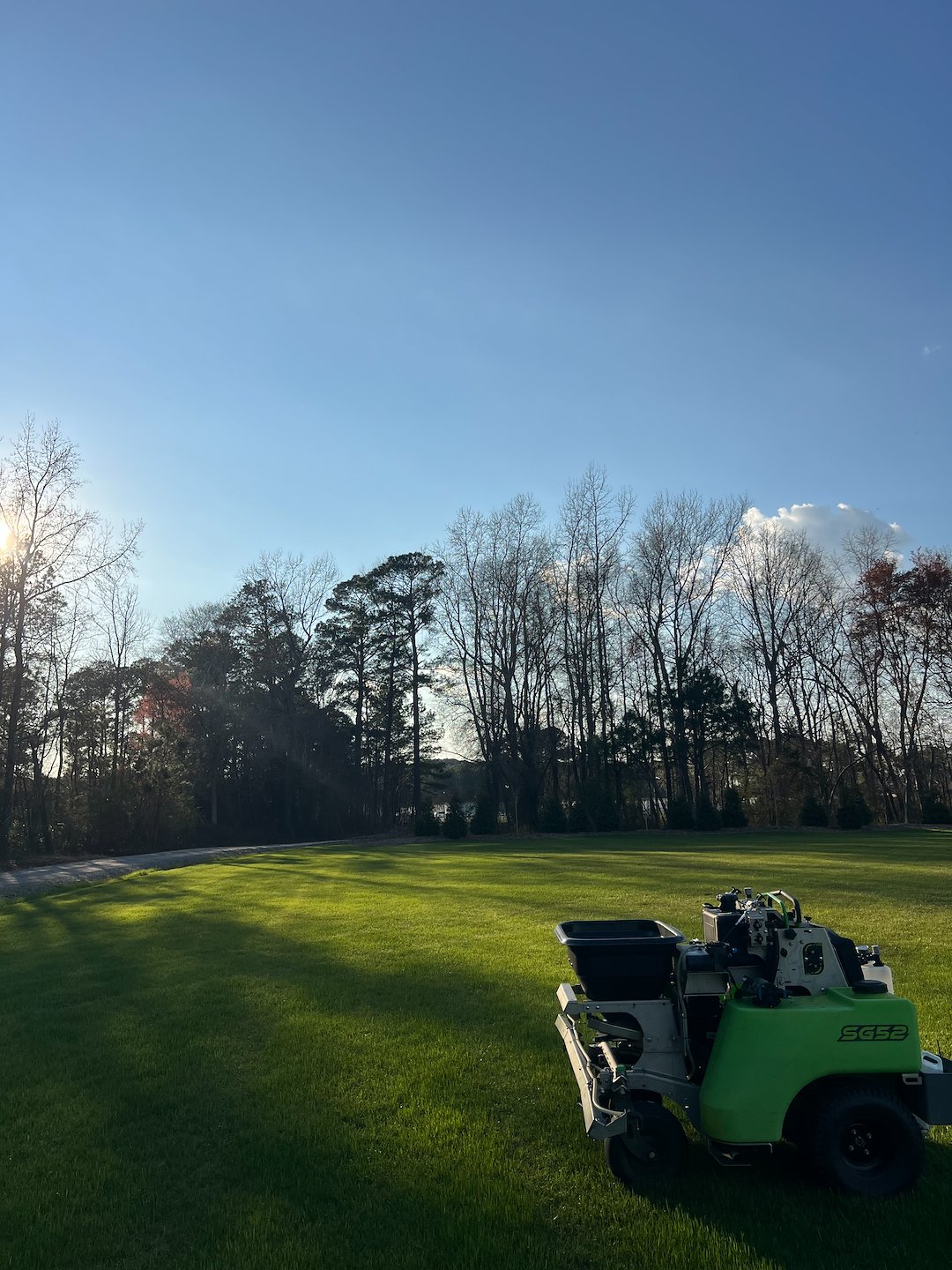 Annual Rye Fertilized + Pre/Post emergent, Selma, Nc